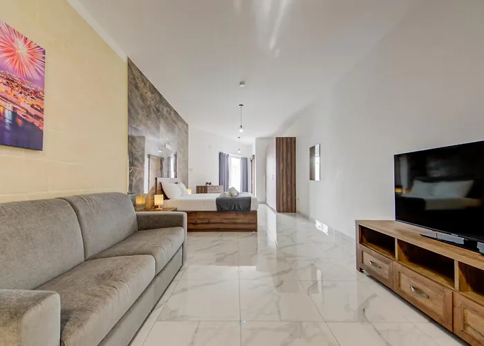 公寓 Premium In Tarxien With Private Balcony Quiet Modern Retreat