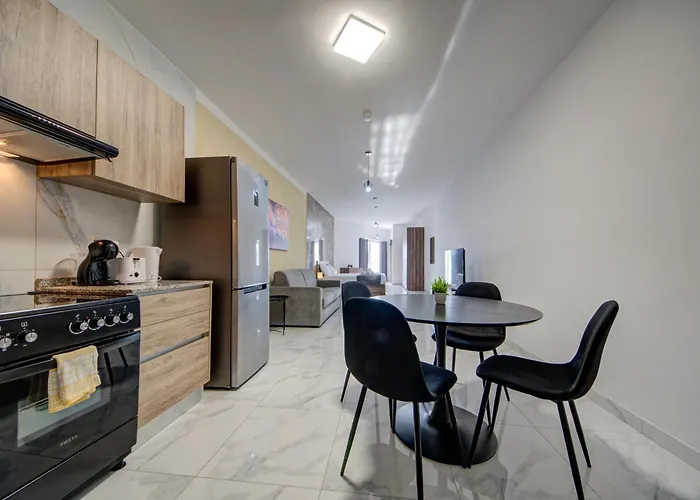 公寓 Premium In Tarxien With Private Balcony Quiet Modern Retreat *